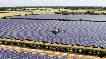 drone solar panel inspection