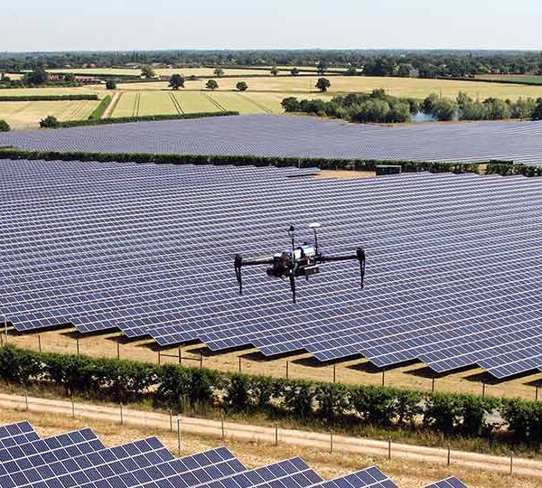 drone solar panel inspection