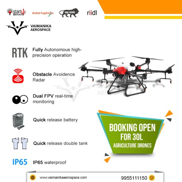 agri drone for spraying 30 ltr